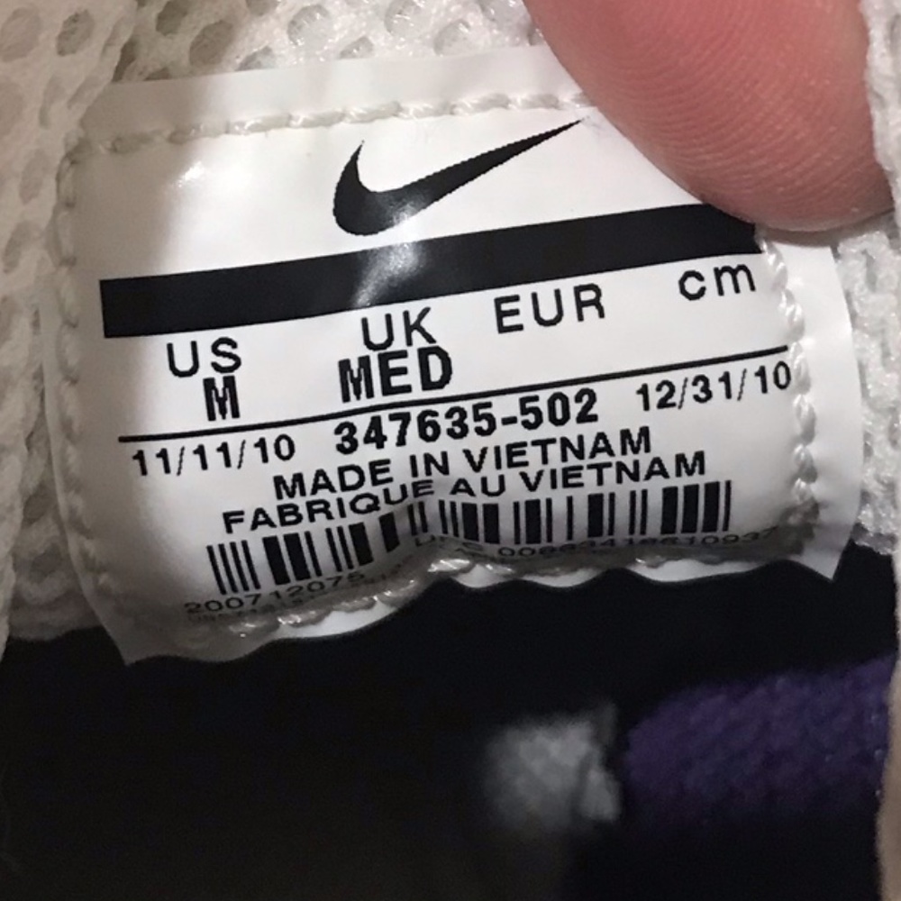 Rare 2010 Nike Air Presto Mens Size M Med Purple 347635-502 Rare Colorway - Picture 12 of 12